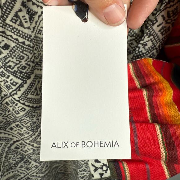 NWT Alix of Bohemia Winifred Orange Bloom Dress Size Large - Picture 6 of 13